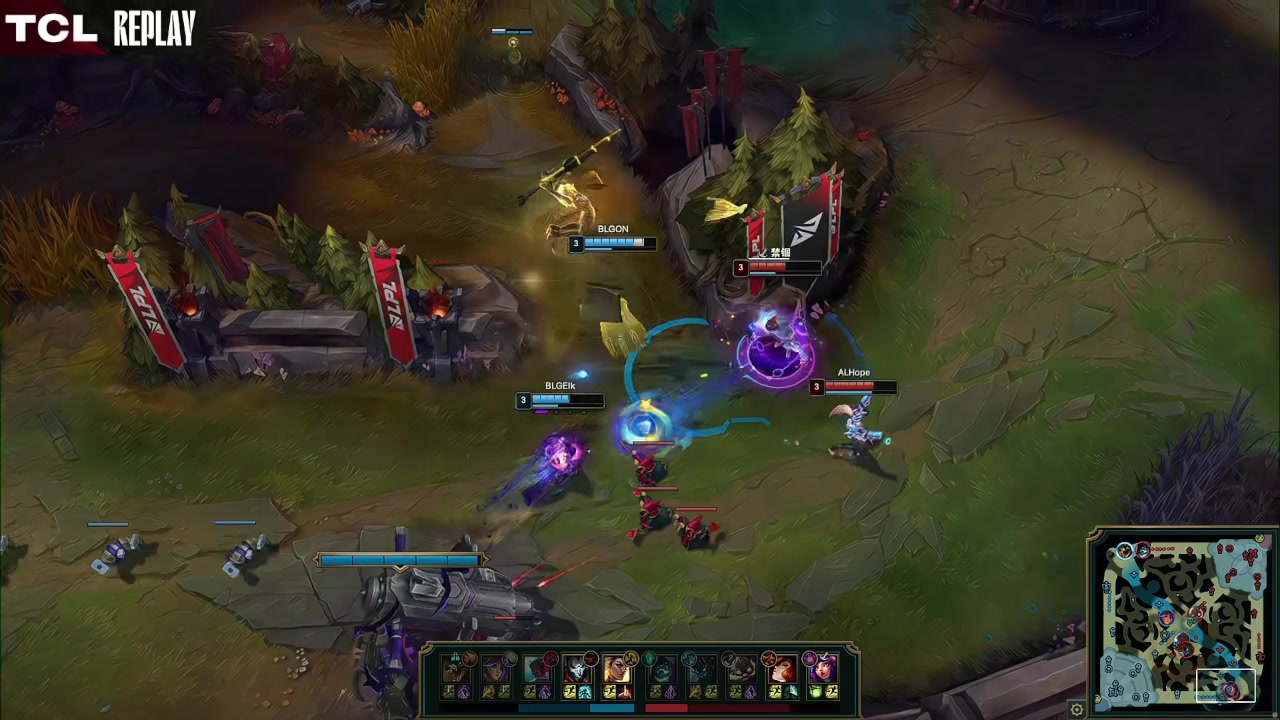 ON统治了下半区！一枪戳死Keal拿到一血 野区支援帮助队伍打出1换2